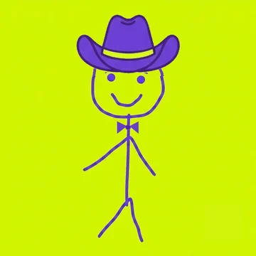 Ben #0019: Cowboy Hat, No Glasses, Bow Tie, No Earrings