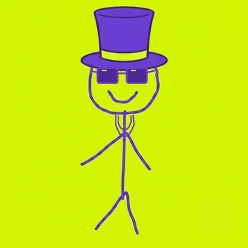 Ben #0009: Top Hat, Retro Shades, Double Chain, No Earrings
